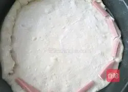 Nine-inch Sausage Fish Tofu Pizza Recipe Illustration 5