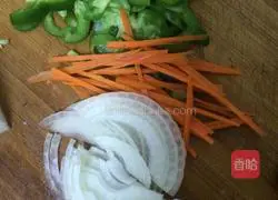 Illustration of how to make ham pizza 6