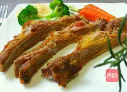 Illustration of French Rosemary Grilled Lamb Chops 12