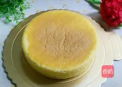 Illustration of making local egg chiffon cake 20