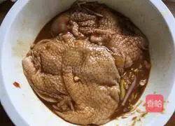 Garlic Chicken Illustration of rowing method 3