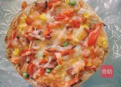 Illustration of how to make flying pizza 5