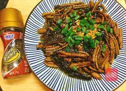 Illustration of how to make stir-fried eel 17