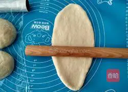 Illustration of how to make green onion sesame bread 6