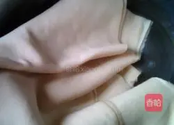 Illustration of how to make seaweed and tofu rolls 4