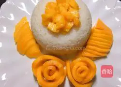Thai Coconut Milk Mango Sticky Rice Recipe Illustration 13