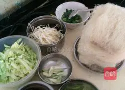 Illustration of how to make fried rice noodles (fried rice noodles) 1