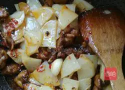 Griddle Potato Chicken Illustration of how to do it 8