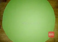 Illustration of how to make handmade two-color mochi 3