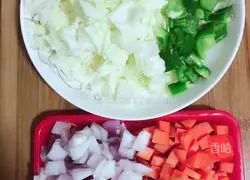 Illustration of how to make stir-fried shredded pork and vegetables 6