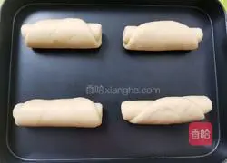 Illustration of how to make butter bread (mulberry jam) bread 10