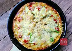 Illustration of how to make cherry tomato and beef pizza 13