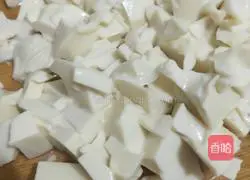 Illustration of how to make cabbage and tofu buns 6