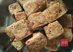 Illustration of how to make meat stuffed tofu box 5