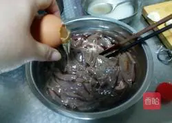 Stir-fried pork liver with kimchi Practice illustration 5