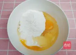 Illustration of how to make yogurt cake without whipping and no need to remember the proportions 4