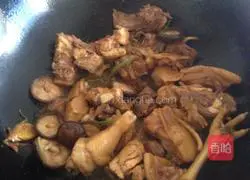 How to make steamed chicken with mushrooms 4