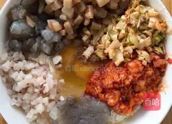 Seafood kimchi Illustration of how to make pancakes❤️2