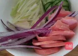 Illustration of home-made pizza 3