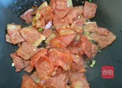 Illustration of how to make fried bell peppers with bacon 9