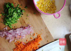 Illustration of how to make healthy pizza for children 1