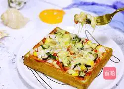 Antarctic krill toast pizza recipe 13