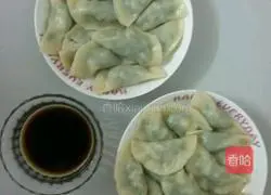 Illustration of how to make shepherd's purse tofu dumplings 6