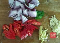 Illustration of how to make spicy fried clams 3