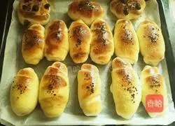 Chinese Good Recipes ~ Illustration of How to Make Oven Hot Dog Buns 10