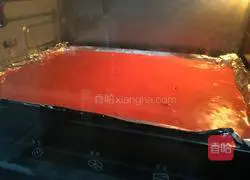 Red velvet cream cake roll recipe 14