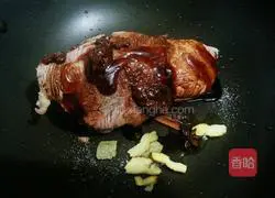 Illustration of how to make braised beef 4