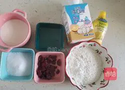 Illustration of how to make cranberry angel food cake 1