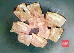 Illustration of how to make bacon and winter melon clips 8