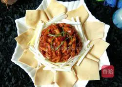 Jia Chang Jing Illustration of how to make shredded pork with sauce 16