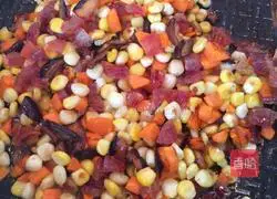 Illustration of how to make mixed rice 5