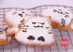 Illustration of making whole wheat honey bread for cats 2