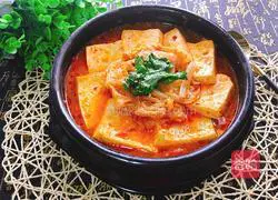Korean kimchi tofu soup recipe 14