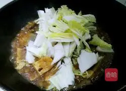 Illustration of how to make herring, cabbage and tofu pot 17