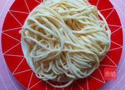 Make braised noodles with diced eggplant meat Illustration of how to do it 5