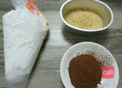 Illustration of how to make wood chaff pudding cake 6
