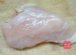 Chicken puree Illustration of how to do it 1