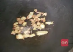 Illustration of how to make fried green vegetables and tofu 5