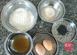 Illustration of how to make water-free and oil-free honey cake 2