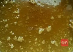 Illustration of making sesame candy 4