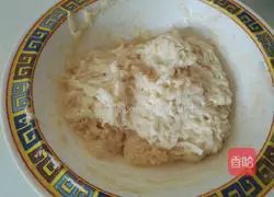 Illustration of how to make fried white radish balls 4