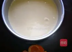 Illustration of how to make chiffon cake 5