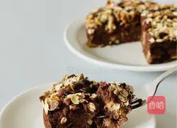 Illustration of how to make sugar-free and oil-free chocolate banana toast brown 8