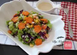 Illustration of how to make vegetable salad 4