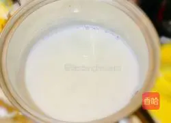 Illustration of how to make popcorn sea salt milk cake 7