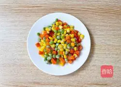 Egg tart Illustration of how to make pizza 3